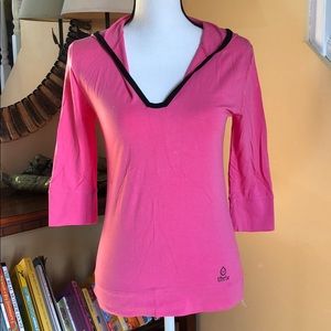 thriv natural performance hoodie pink M